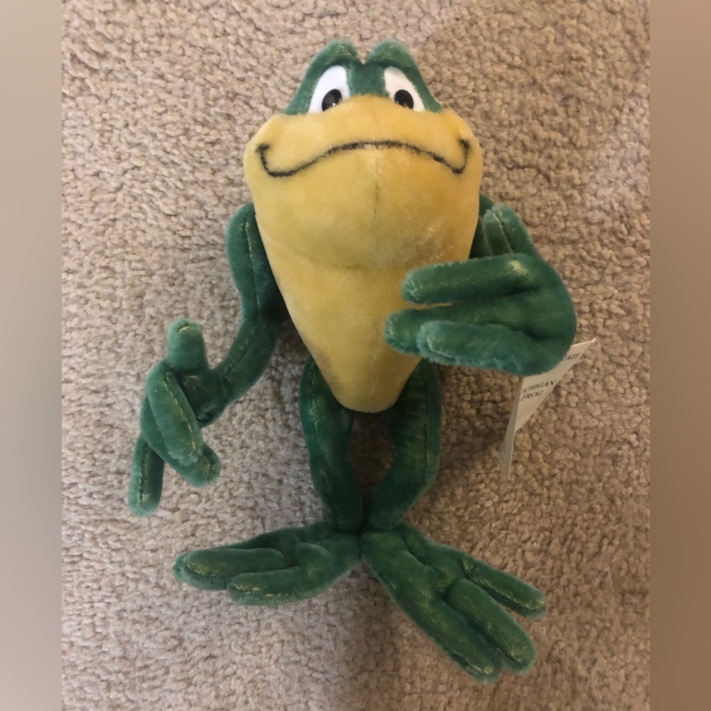 Limited Edition STEIFF MICHIGAN J. FROG W/Tag + Certificate